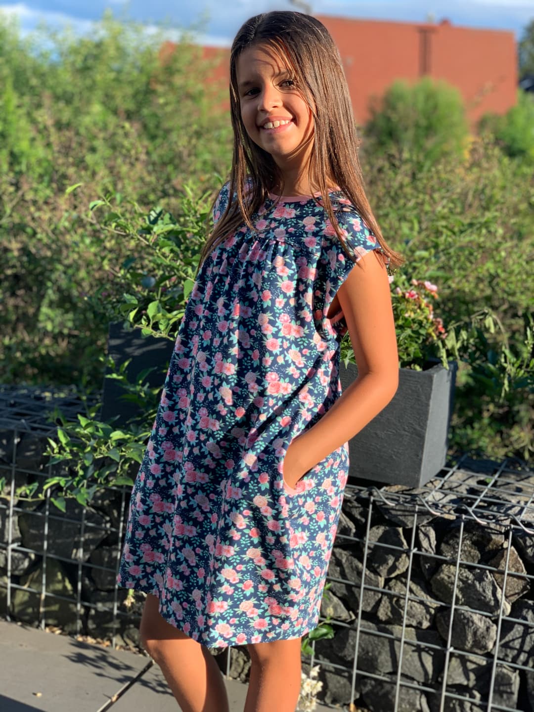 Girl wearing Dress